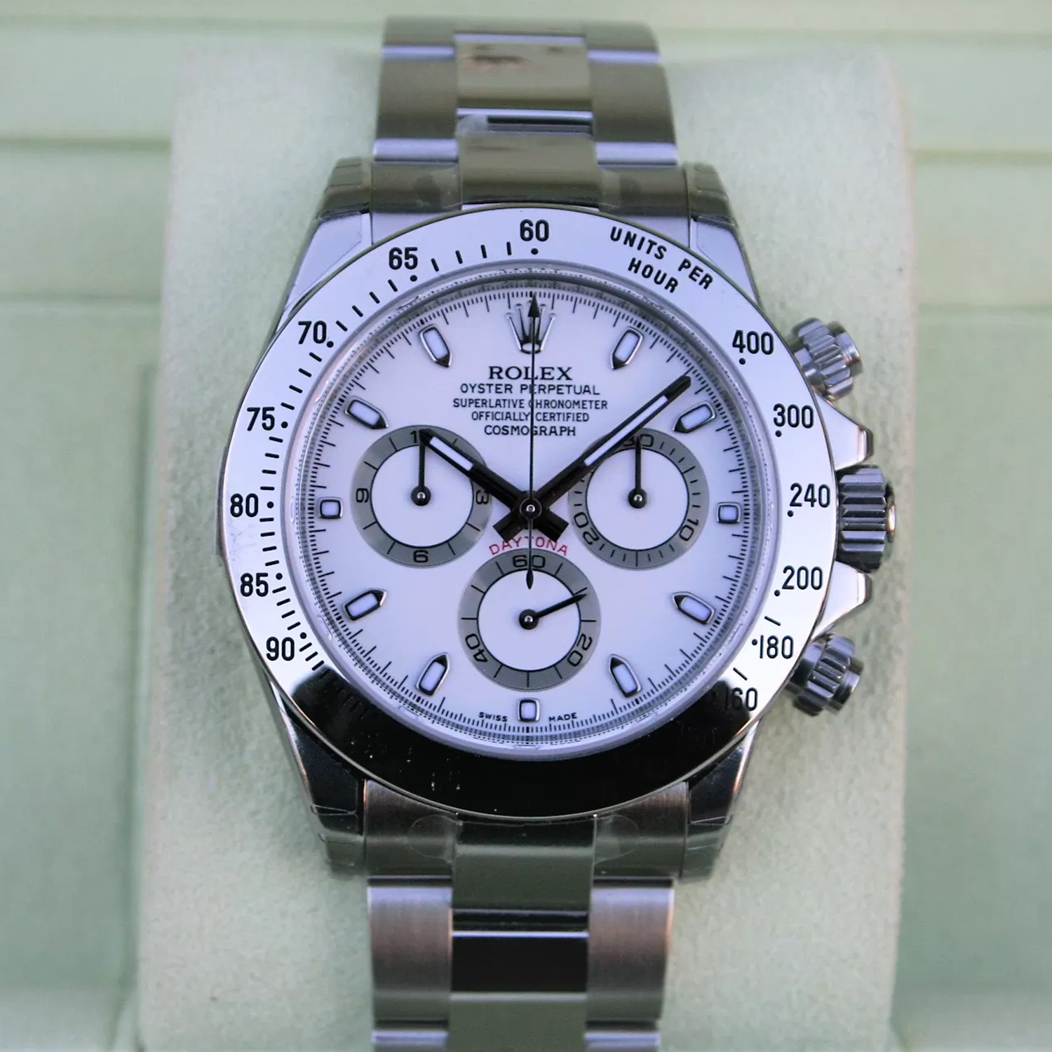 Rolex Daytona Stainless Steel 40mm APH Dial 116520 Brand New