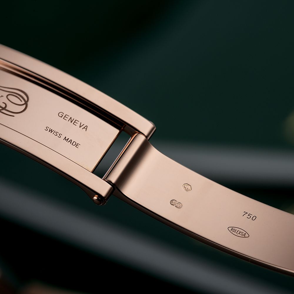 Rolex Day-Date President 40mm Everose gold White Dial 228235-0032 Unwo