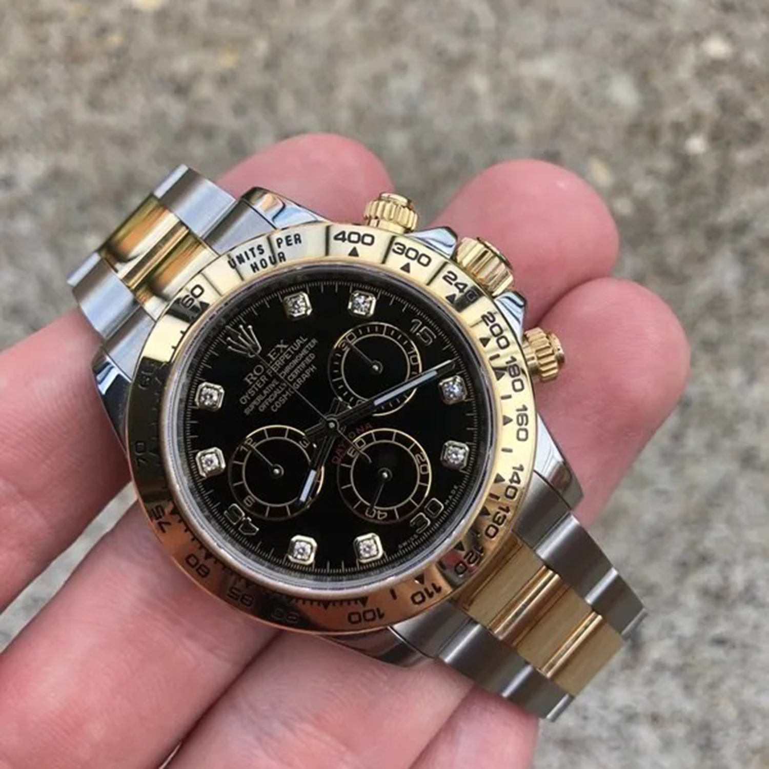 Rolex Cosmograph Daytona 40mm Black Dial 116503-0004