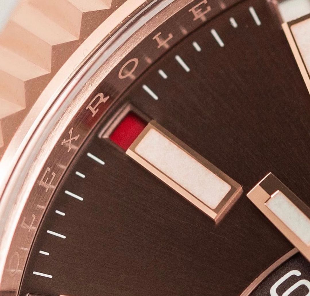 Rolex Sky-Dweller Oyster 42 mm Everose gold 326235-0005 New