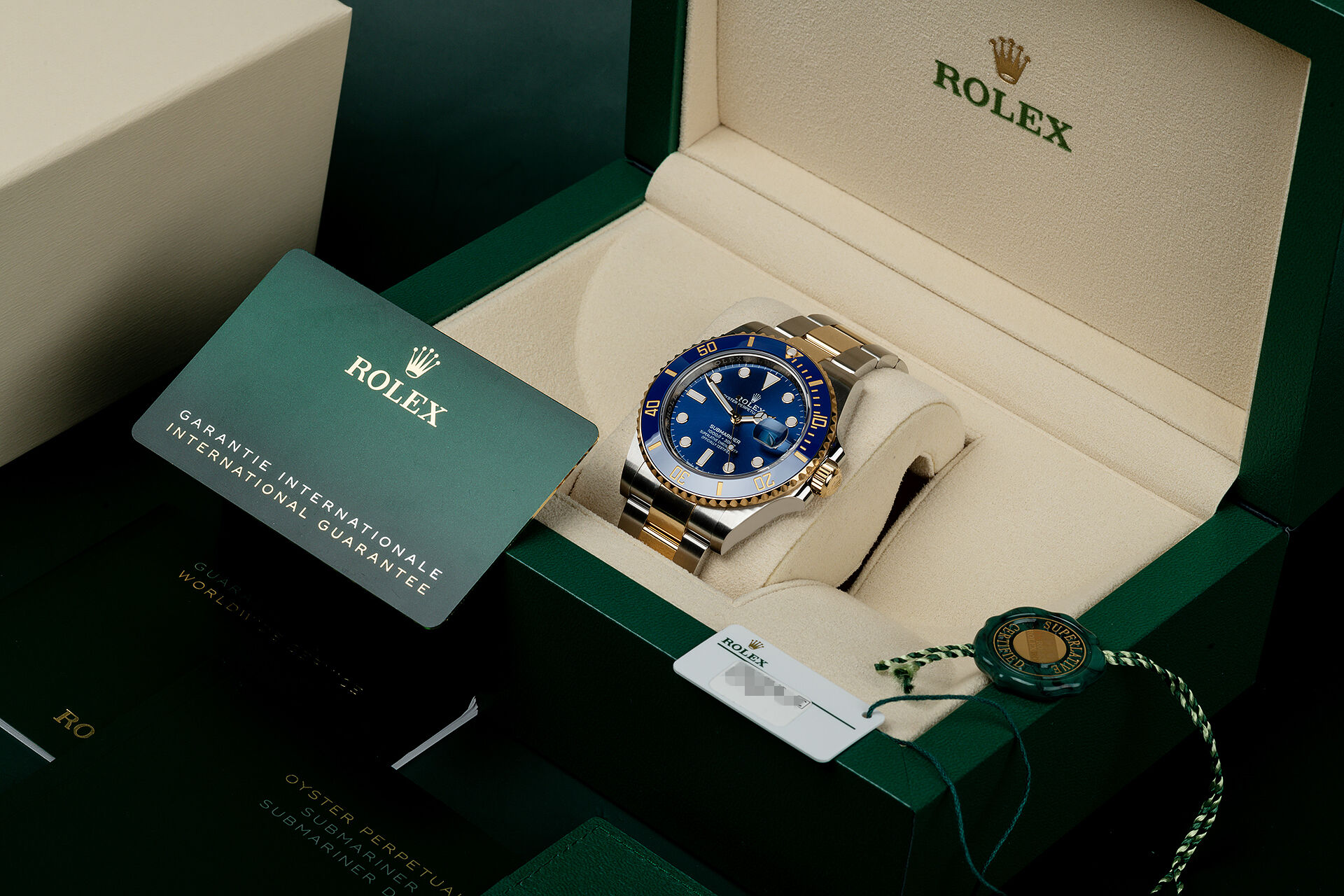 Rolex Submariner Date 41mm Blue Dial 126613LB-0002 Unworn