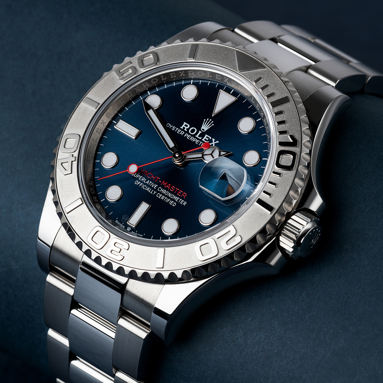 Rolex Yacht-Master 40 Stainless Steel and Platinum 126622 Series Unwor