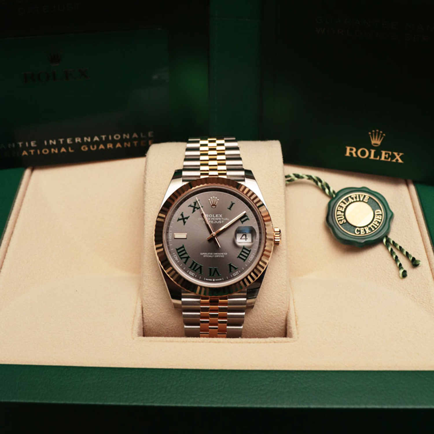Rolex Datejust 41 Oystersteel and yellow gold - M126333-0020