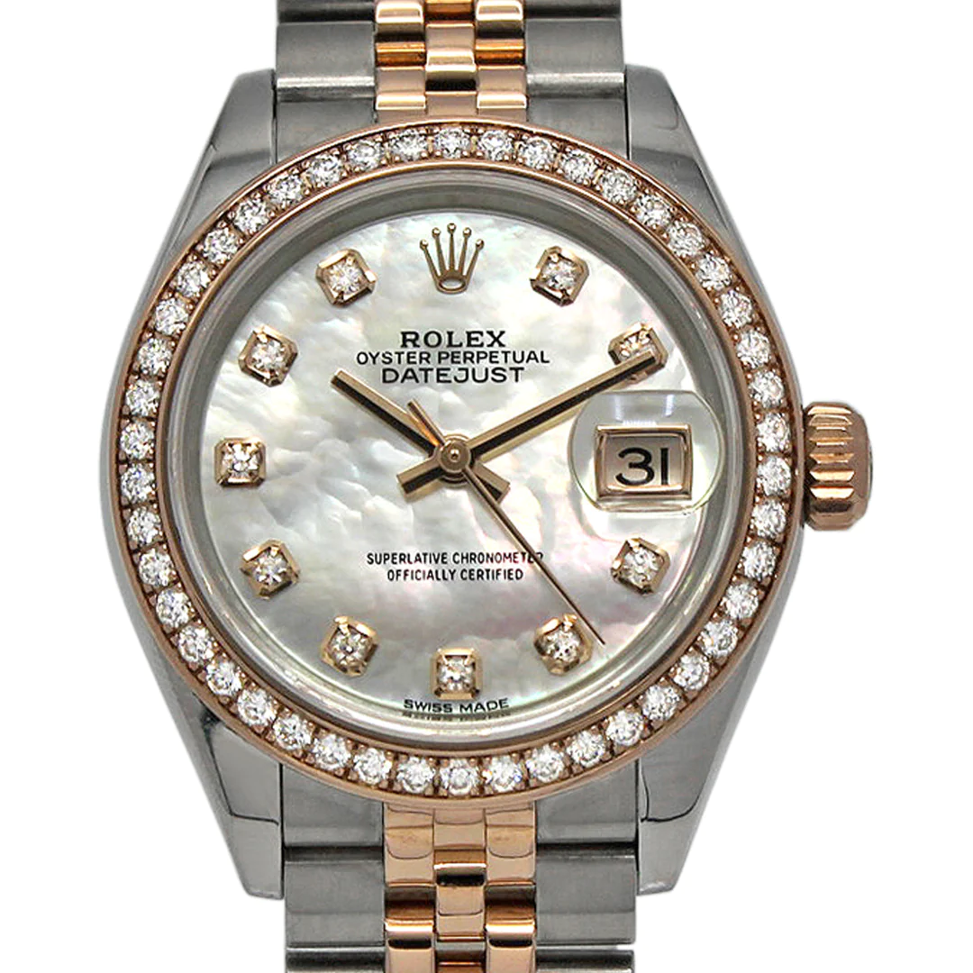 Rolex Lady Datejust 28mm 279381RBR MOP Diamond Jubilee