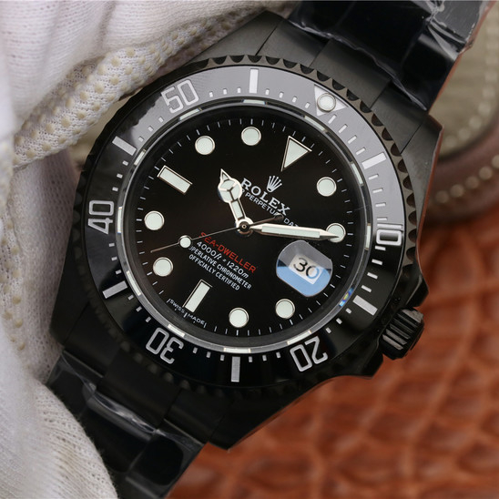 Sea-Dweller Full Black Multiple Dial Color Options 43mm