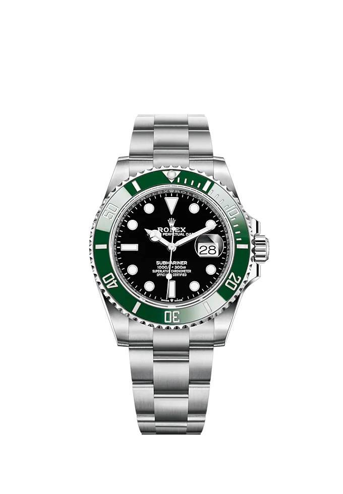 Rolex Submariner Date Ceramic Kermit 41mm 126610lv-0002 Unworn