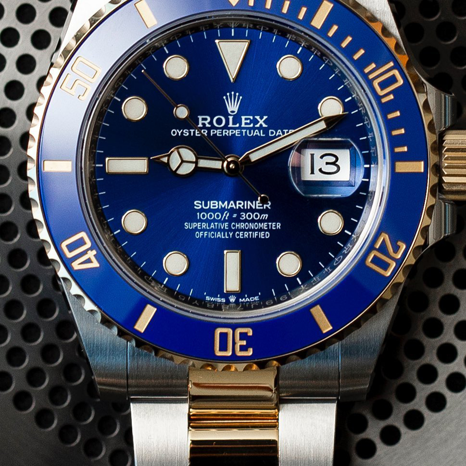 Rolex Submariner Date 41mm Blue Dial 126613LB-0002 Unworn