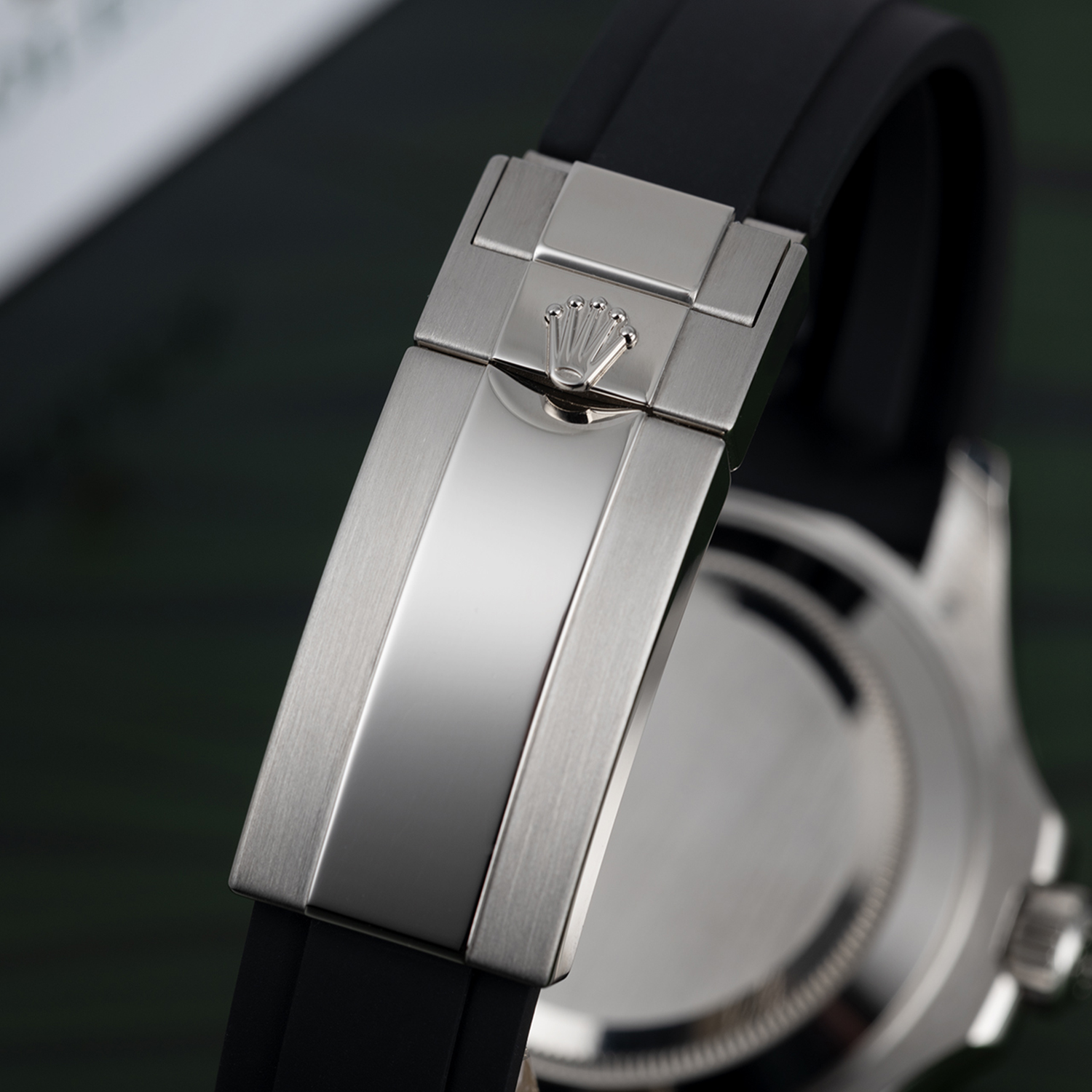 Rolex Yacht-Master 18k White Gold Oysterflex Bracelet 226659 40 mm