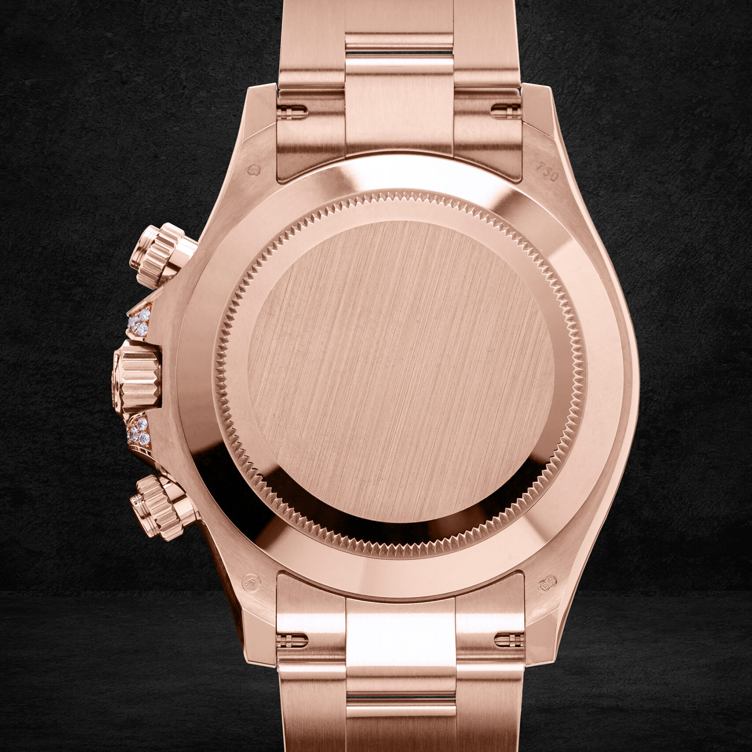 Rolex Daytona Rainbow Diamond Rose Gold Stainless Steel 40mm