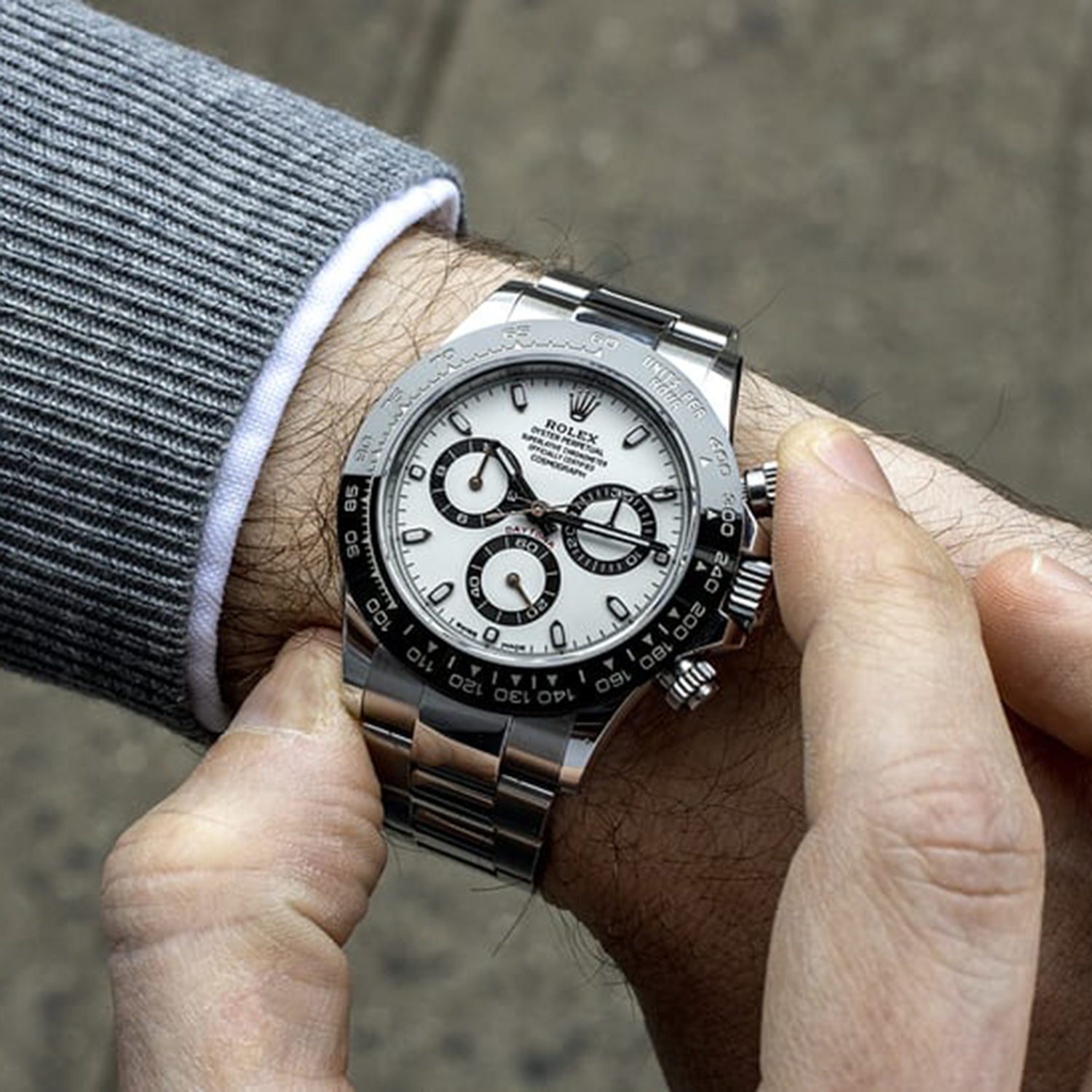 Rolex Cosmograph Daytona Panda Dial Stainless Steel 116500ln-0001 Unwo 40mm