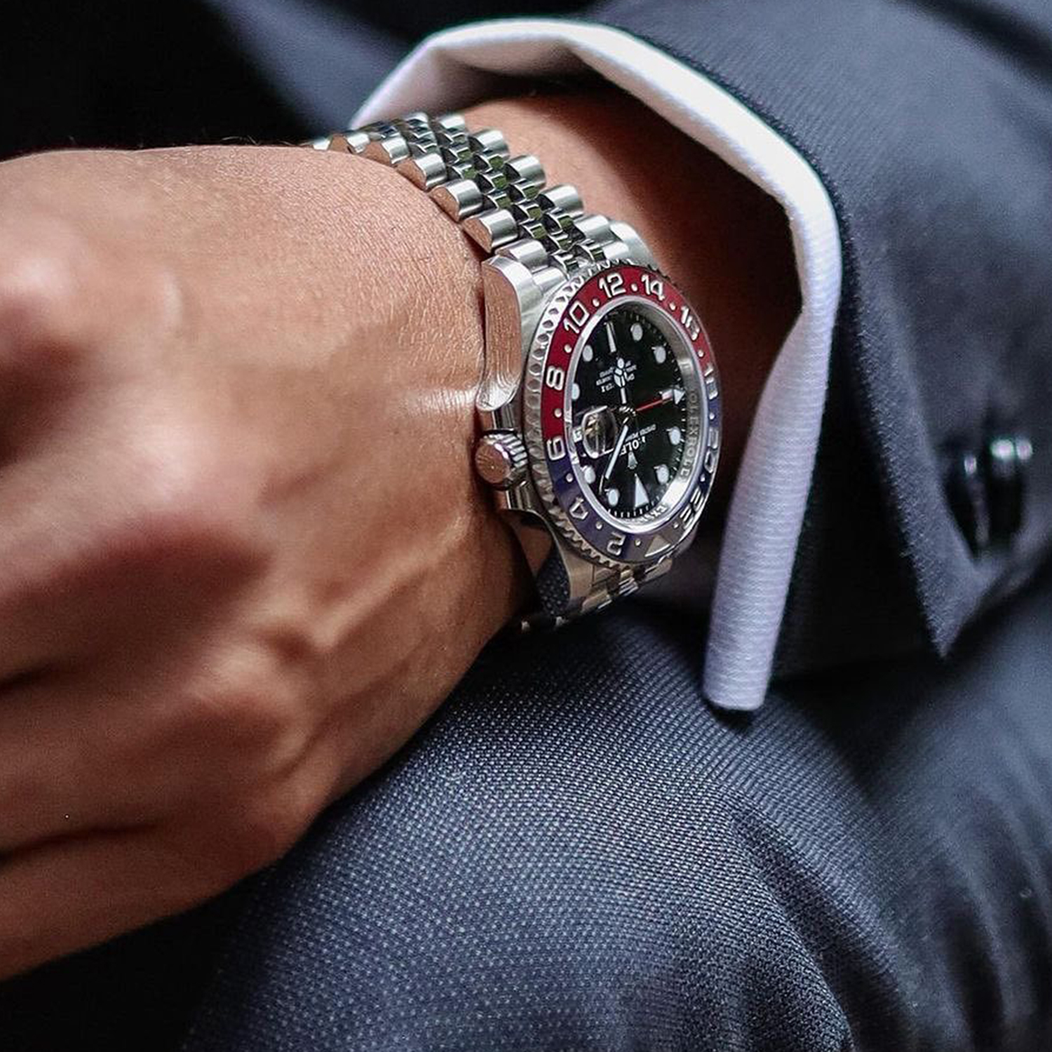 Rolex GMT-Master II 40mm Stainless Steel m126710 Series Batman & Pepsi