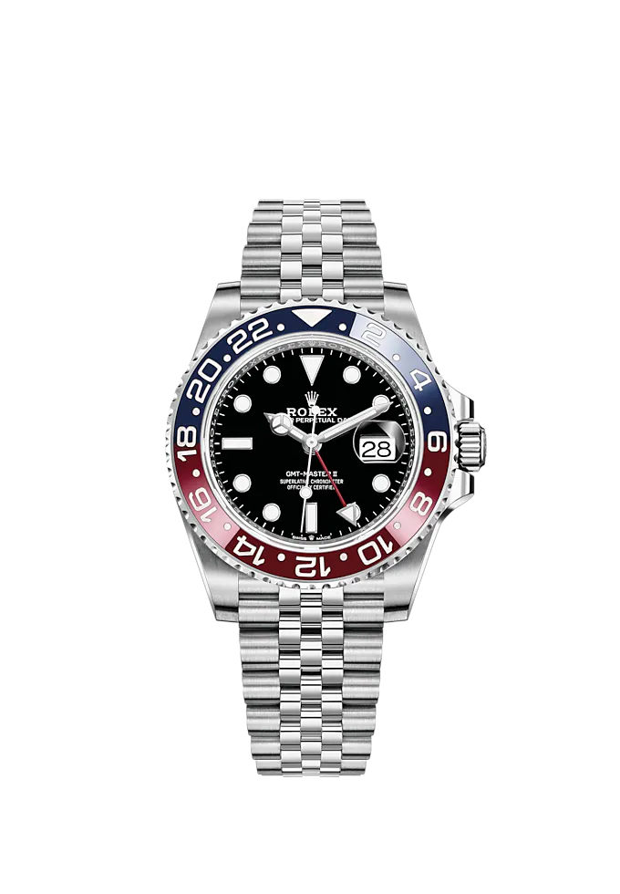 Rolex GMT-Master II 40mm Stainless Steel m126710 Series Batman & Pepsi