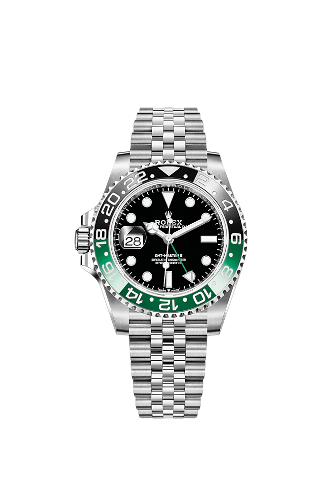 Rolex GMT-Master II Lefty Sprite Green And Black Bezel 126720VTNR-0002 40mm