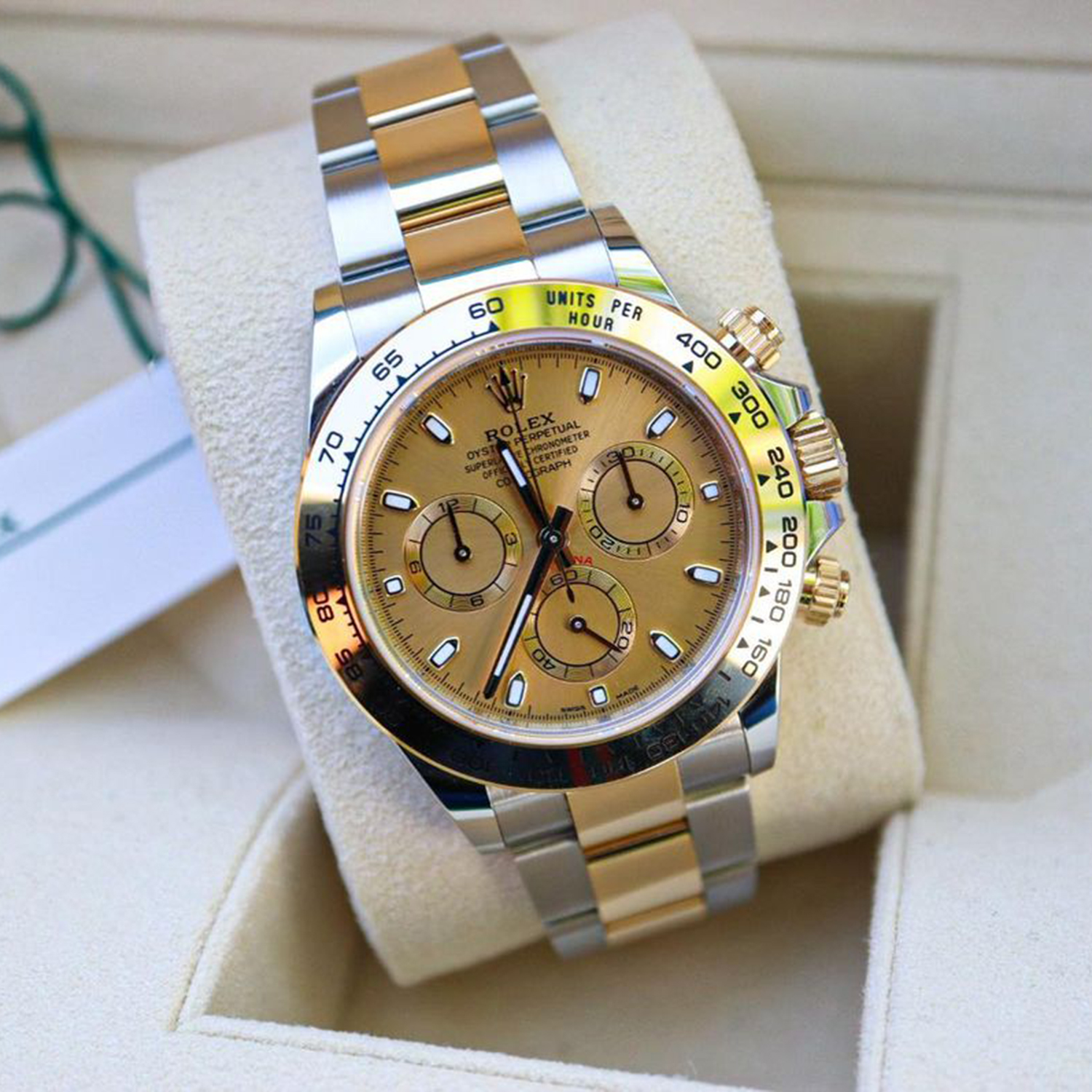 Rolex Cosmograph Daytona 40mm Champagne Dial 116503-0003