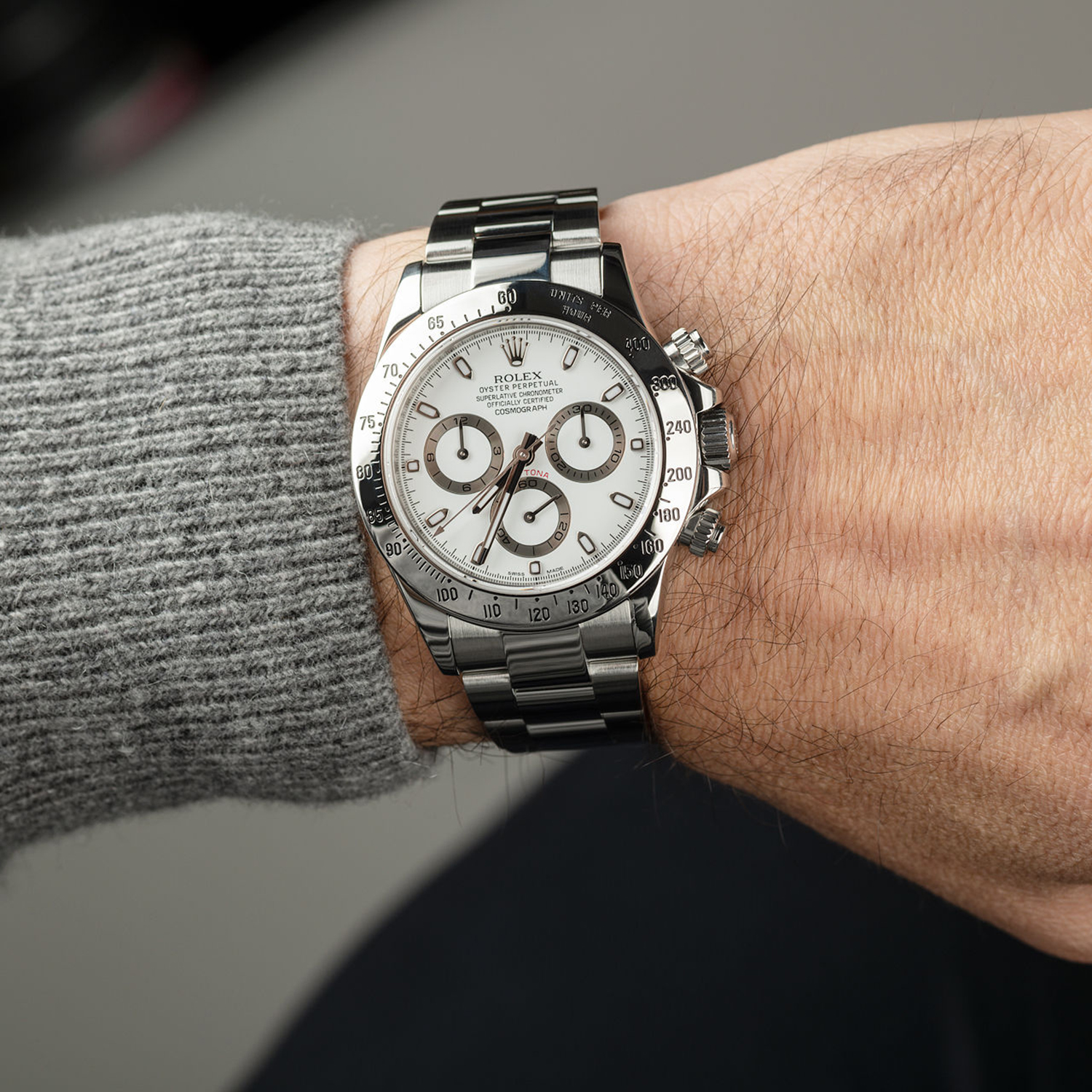 Rolex Daytona Stainless Steel 40mm APH Dial 116520 Brand New