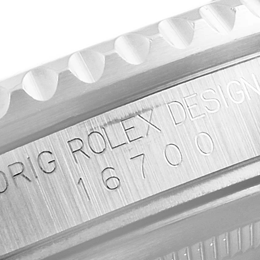 Rolex GMT Master 40mm Blue Red Pepsi Bezel Steel Mens Watch 16700