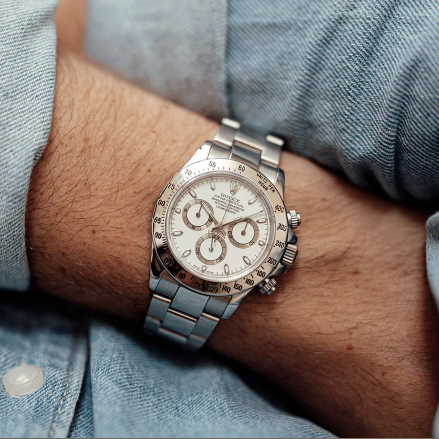 Rolex Daytona Stainless Steel 40mm APH Dial 116520 Brand New