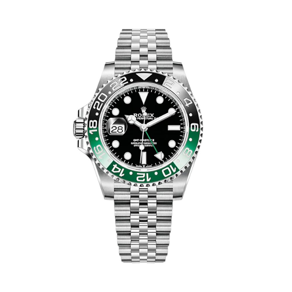 Rolex GMT-Master II Lefty Sprite Green And Black Bezel 126720VTNR-0002 40mm