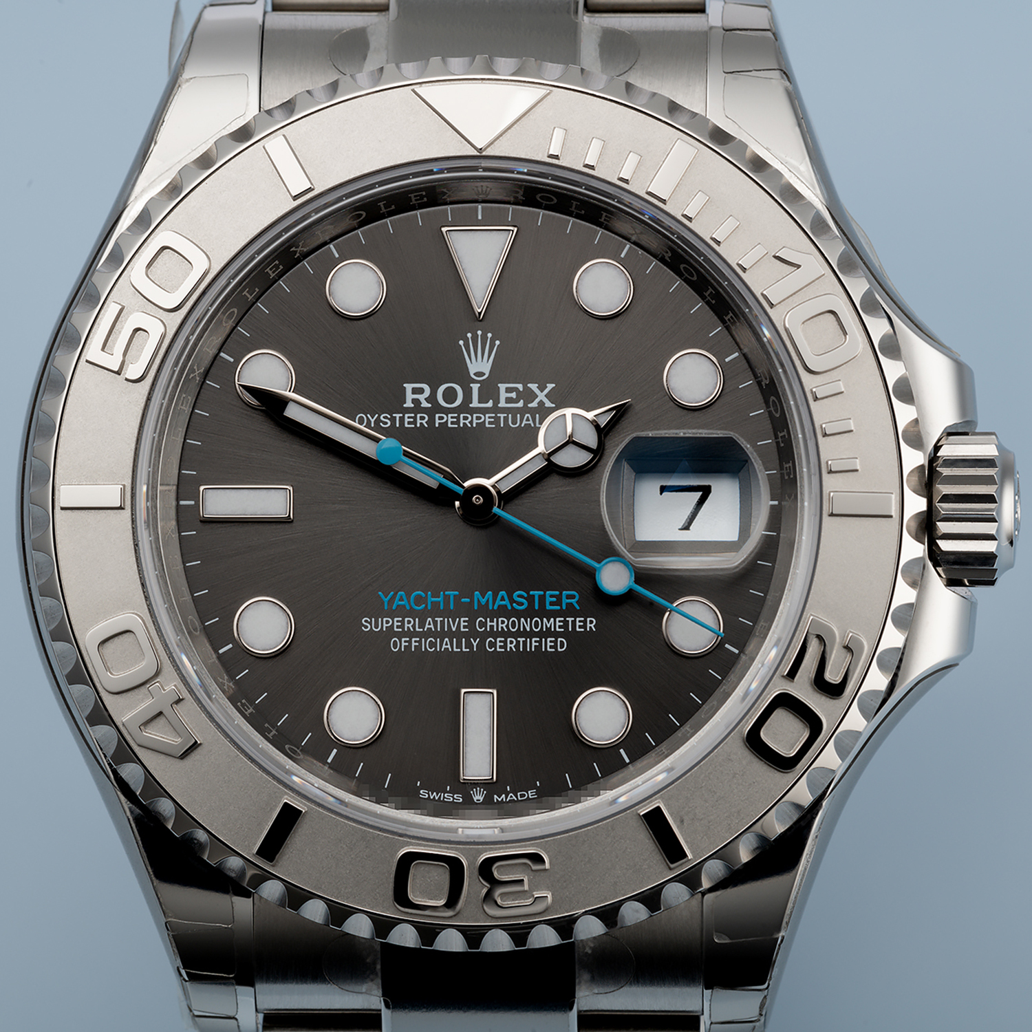 Rolex Yacht-Master 40 Stainless Steel and Platinum 126622 Series Unwor