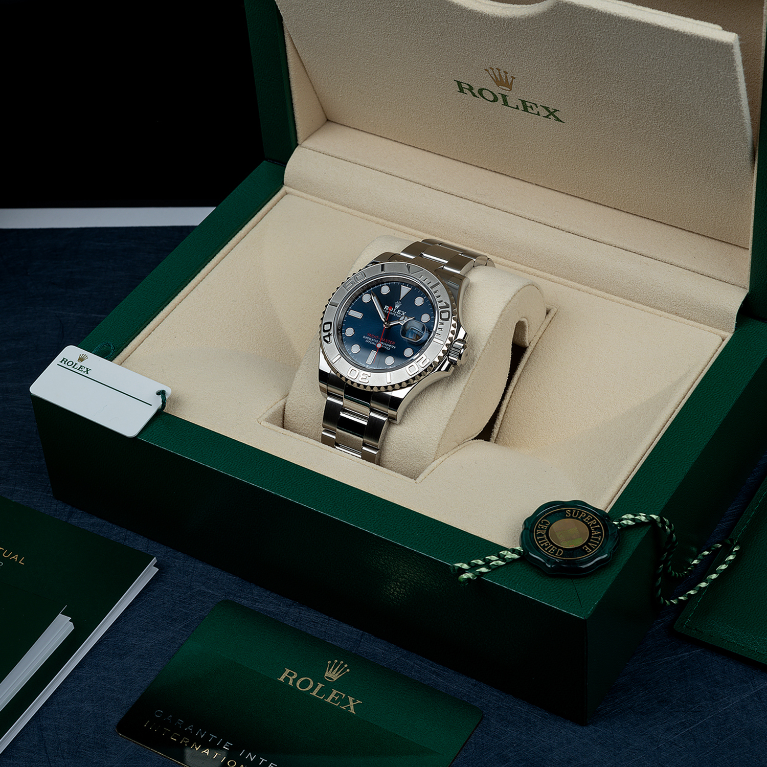 Rolex Yacht-Master 40 Stainless Steel and Platinum 126622 Unworn