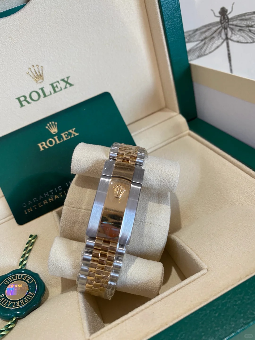Rolex Datejust 36mm Olive Green VI IX Roman Jubilee m126233-0025