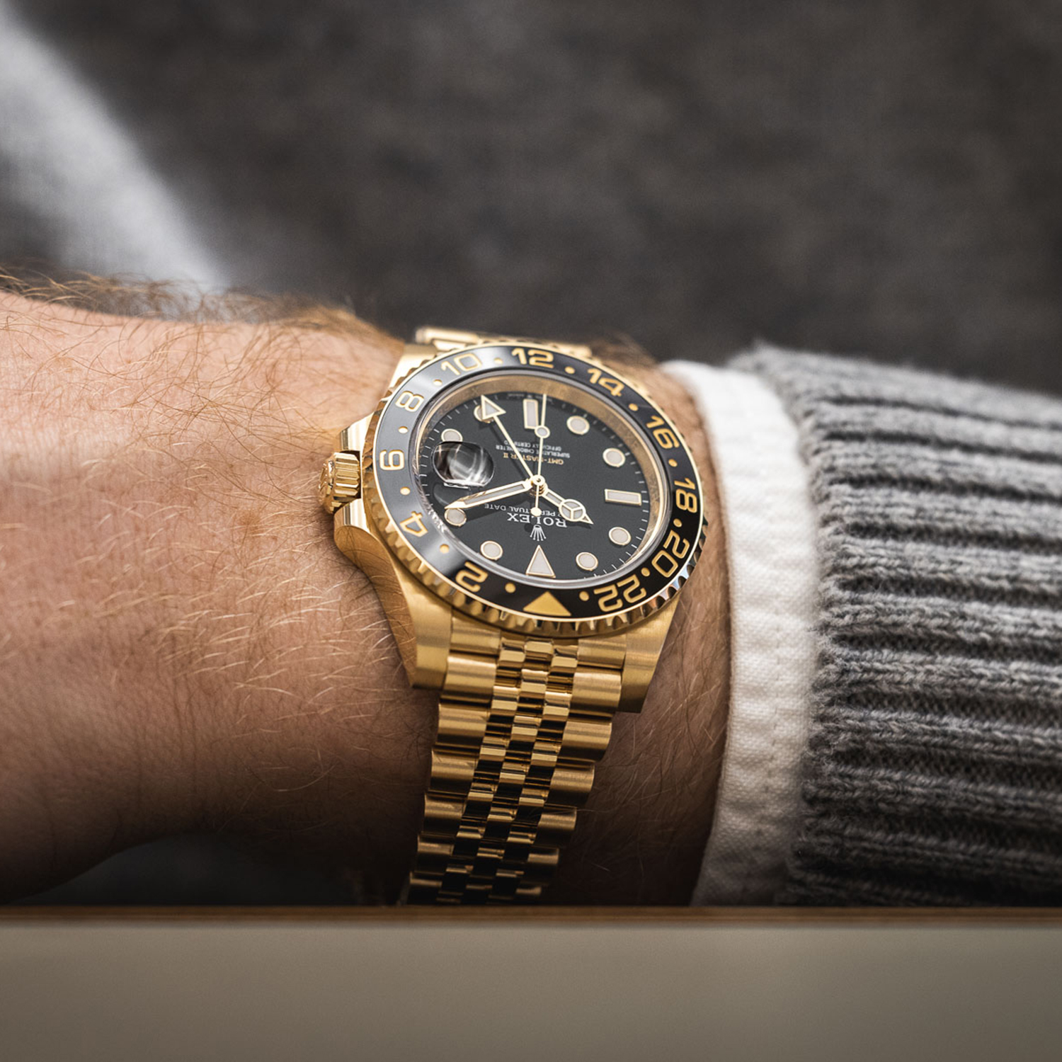 Rolex GMT-Master II NEW RELEASE 2023 Jubilee 18ct Yellow Gold 126718GR 40mm