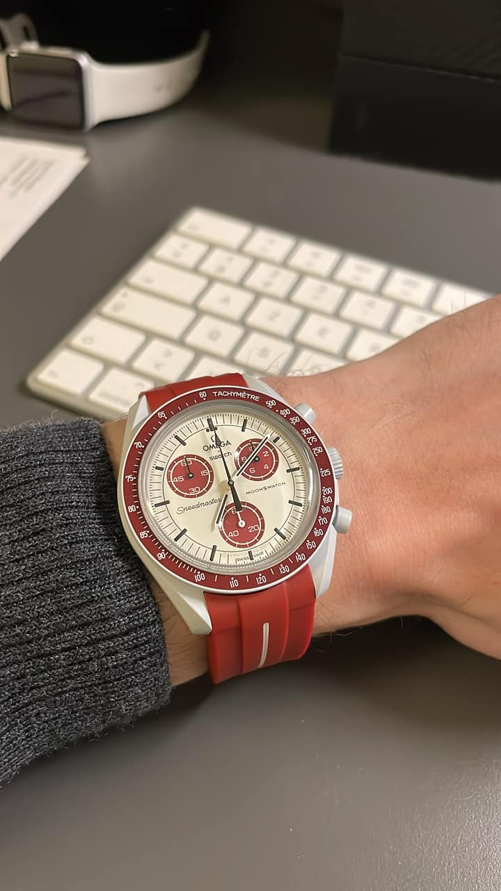 Swatch X Omega Bioceramic Moonswatch Mission To Pluto