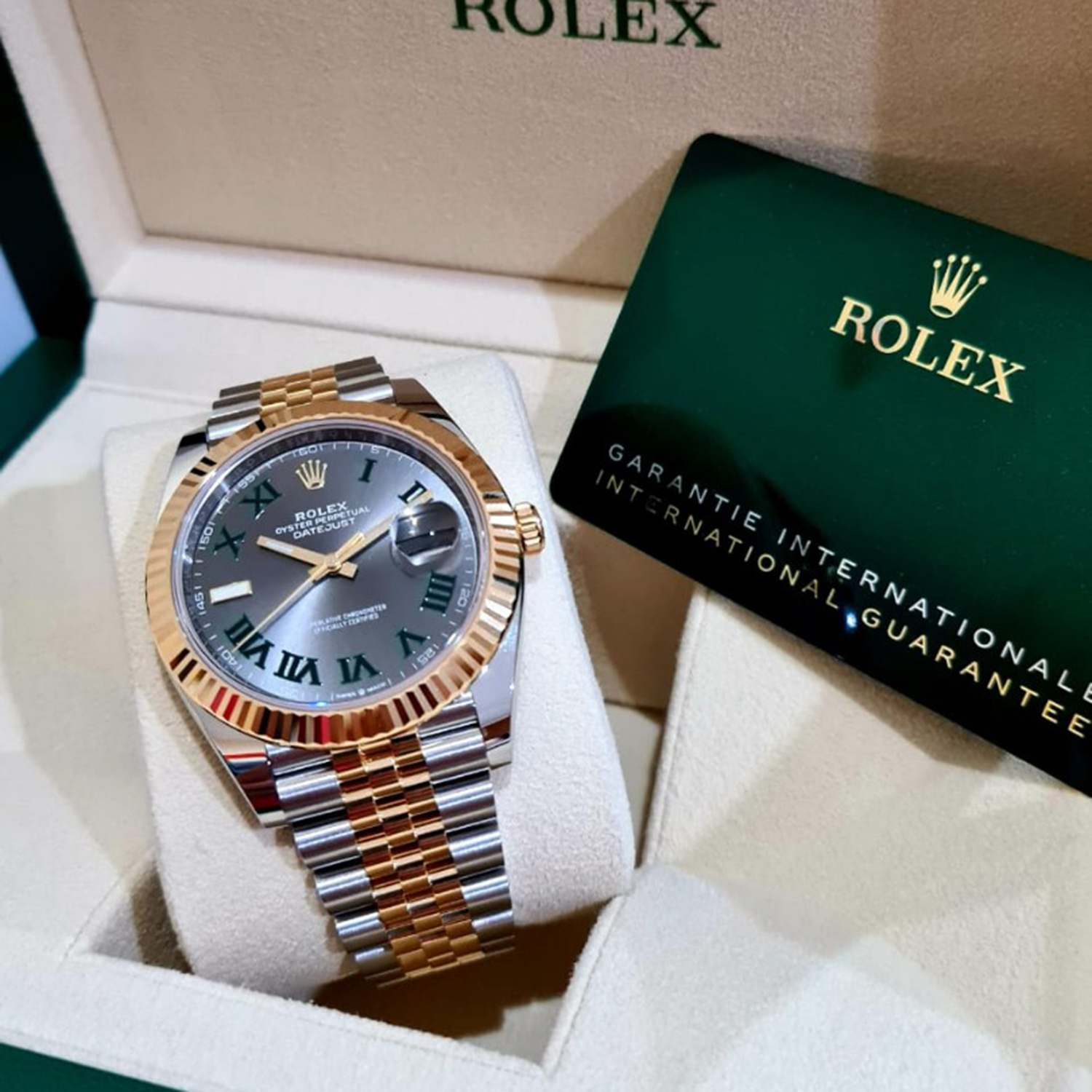 Rolex Datejust 41 Oystersteel and yellow gold - M126333-0020