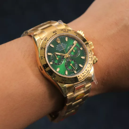 Rolex Daytona 18k Yellow Gold Oyster 40 mm 116508