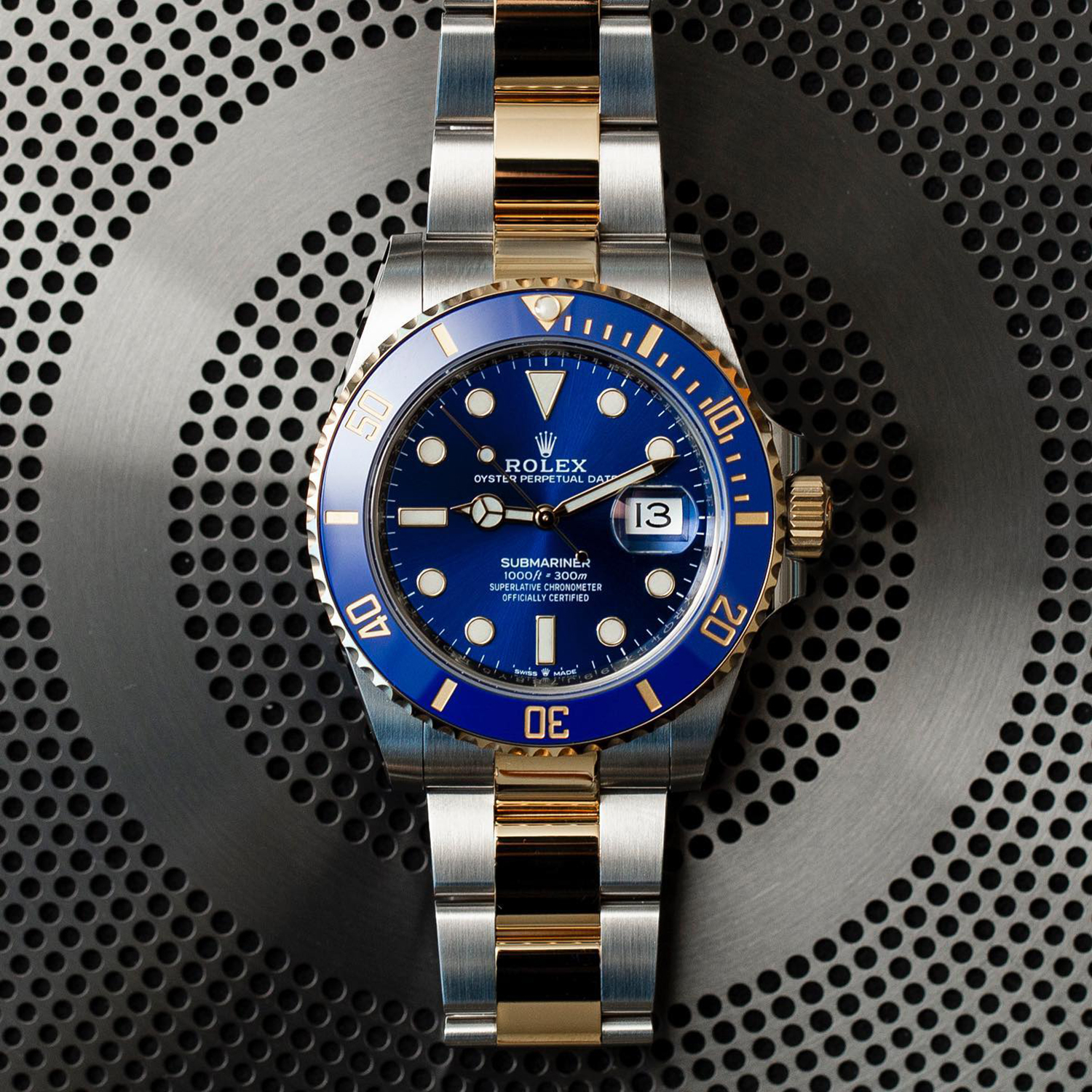 Rolex Submariner Date 41mm Blue Dial 126613LB-0002 Unworn