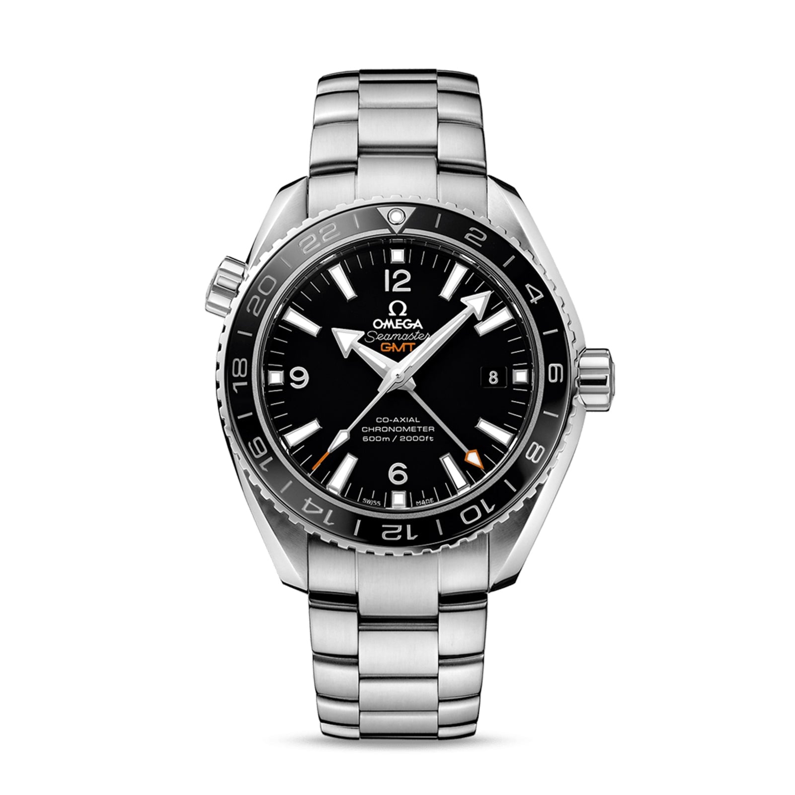 Omega Seamaster Planet Ocean 600m Co-axial Chronometer GMT 43.5mm