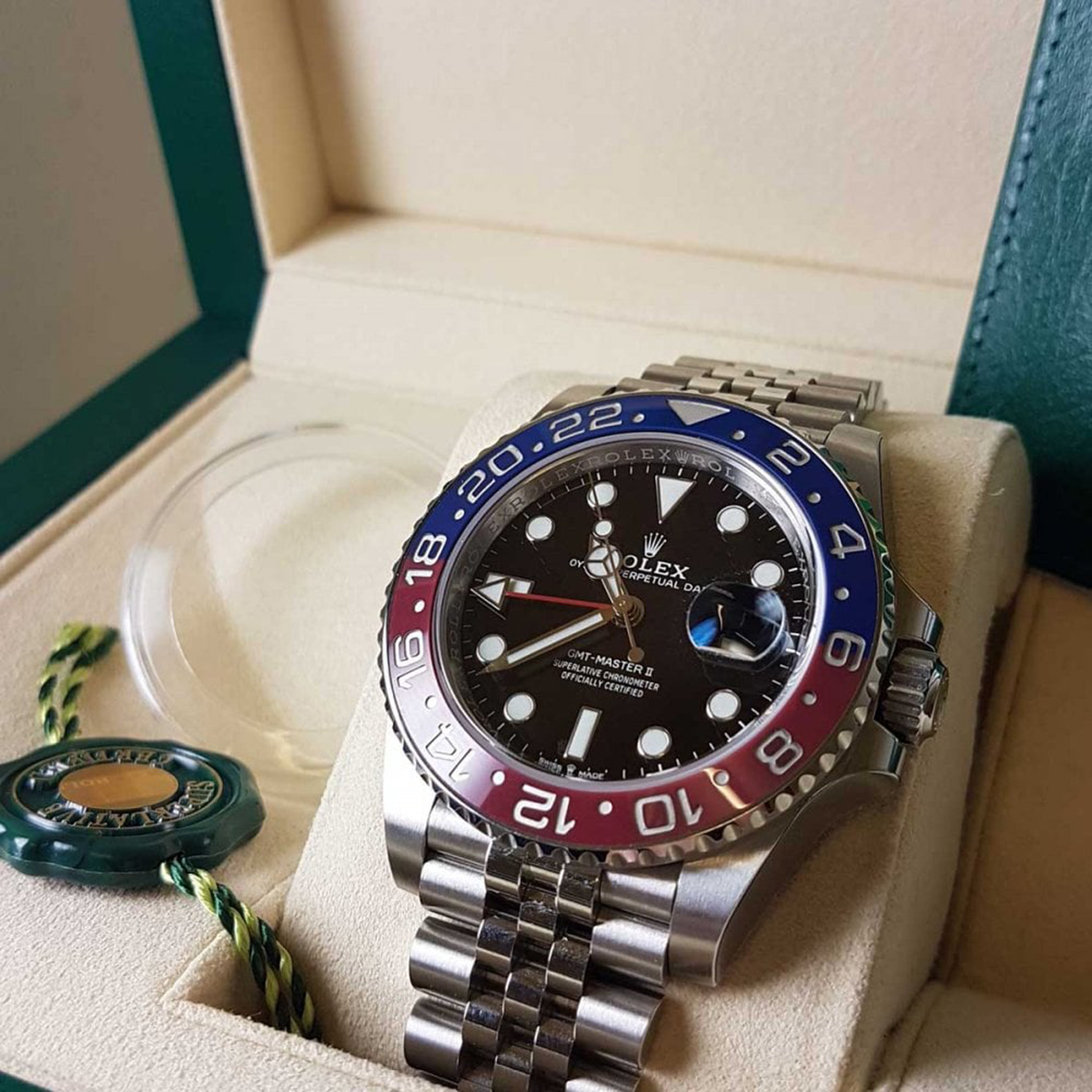 Rolex GMT-Master II 40mm Stainless Steel m126710 Series Batman & Pepsi