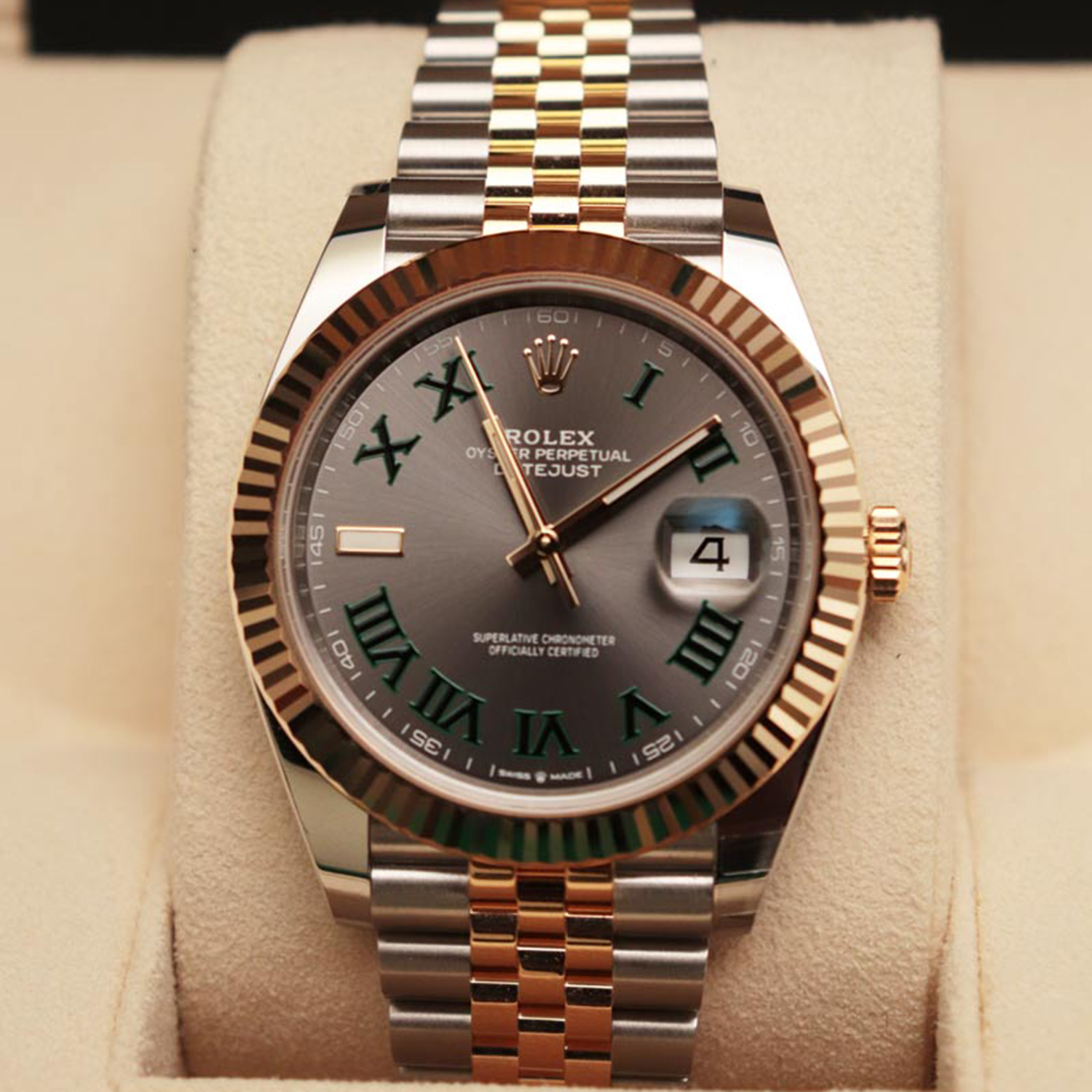 Rolex Datejust 41 Oystersteel and yellow gold - M126333-0020