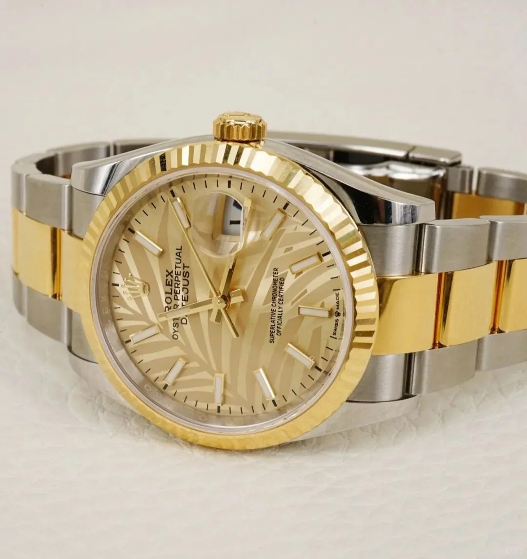 Rolex Datejust 36mm Golden Palm Oyster 126203-0038