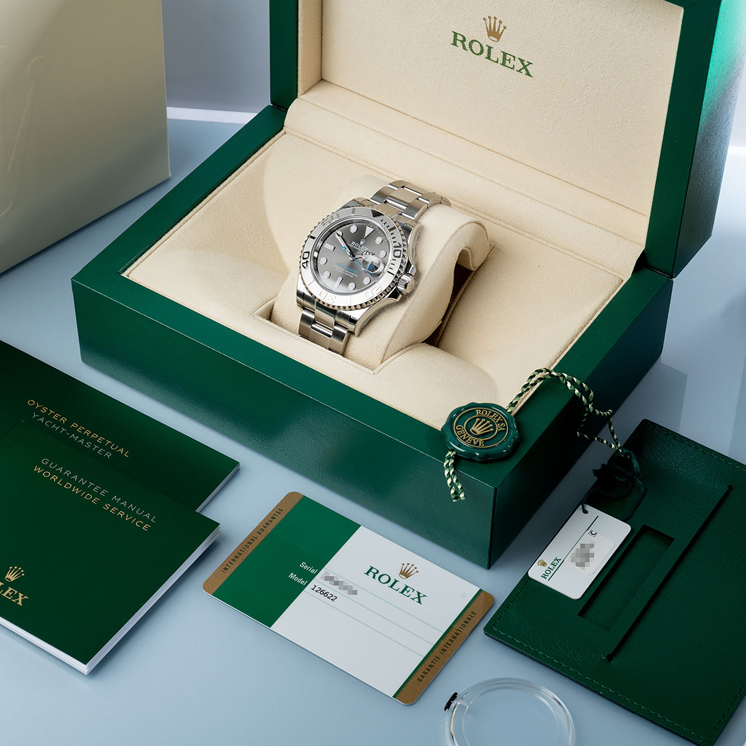 Rolex Yacht-Master 40 Stainless Steel and Platinum 126622 Series Unwor