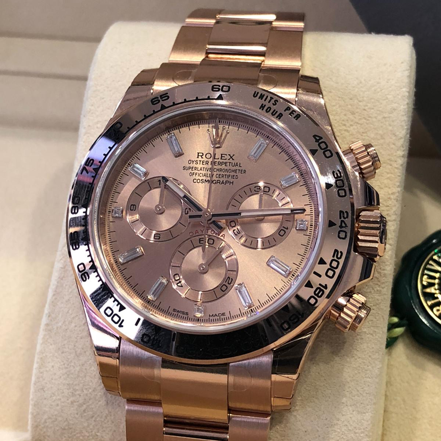 Rolex Cosmograph Daytona 18ct Everose Gold 40mm 116505-0017