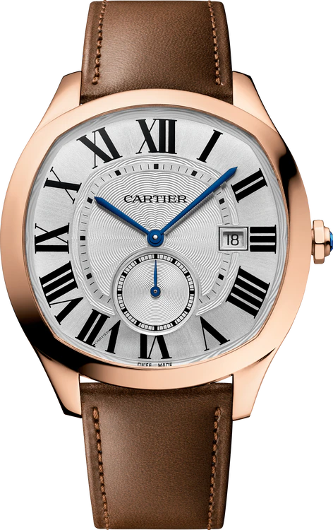 Cartier Drive 18K Rose Gold Men’s Watch, WGNM0022