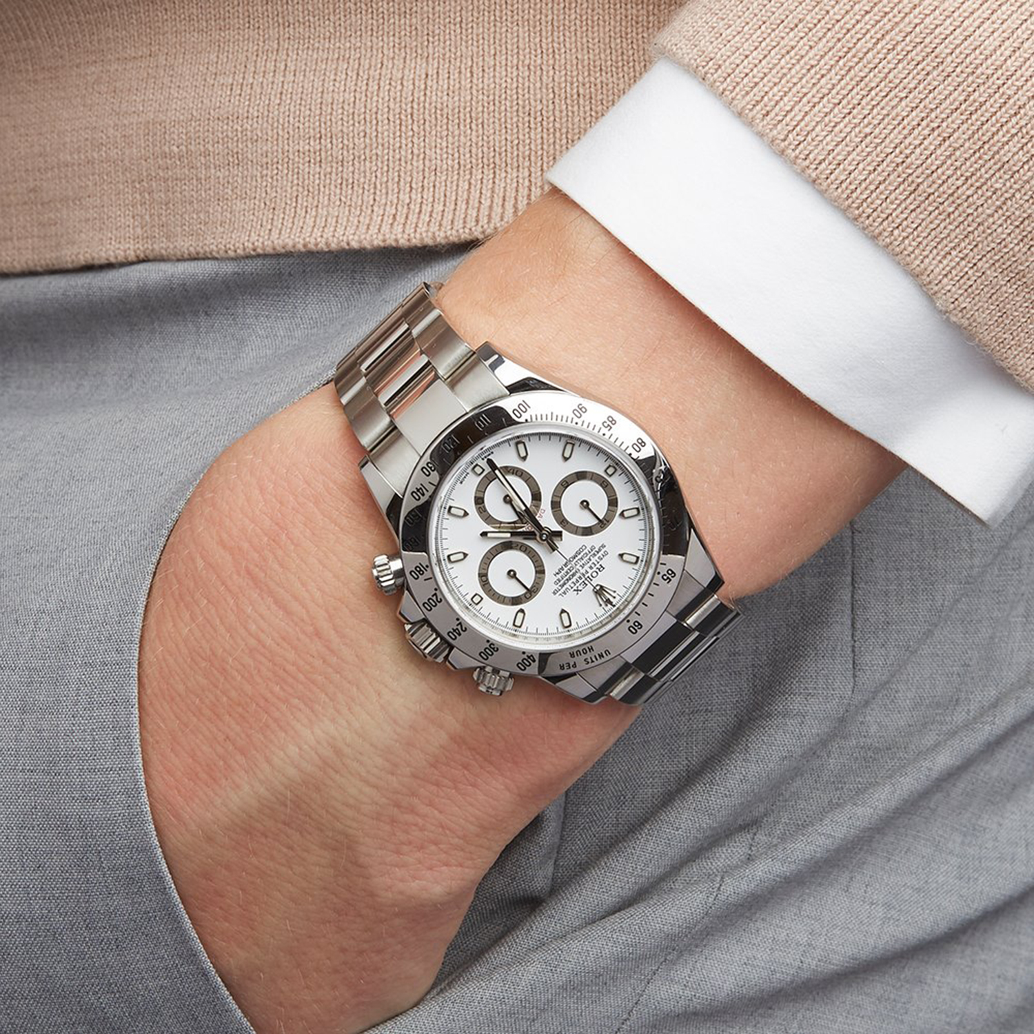 Rolex Daytona Stainless Steel 40mm APH Dial 116520 Brand New