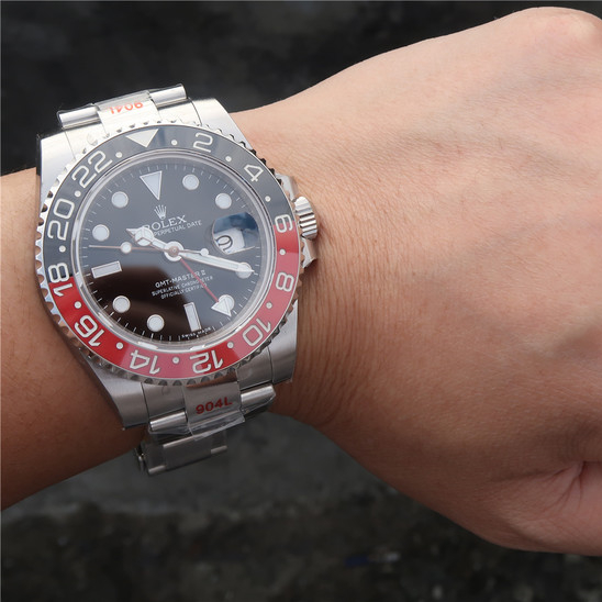 GMT Master 2 Silver Coke 40mm