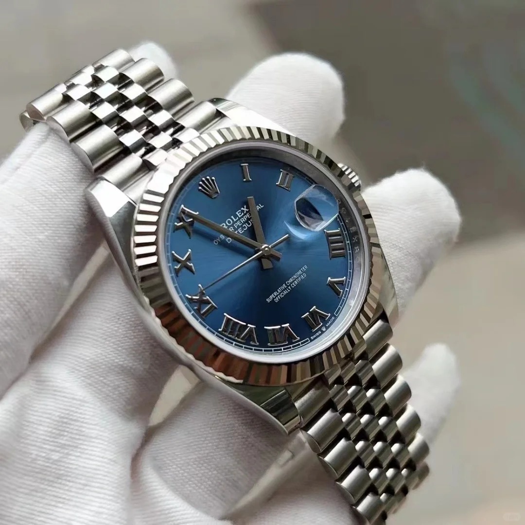 Rolex Datejust 41mm Blue Roman Jubilee m126334-0026