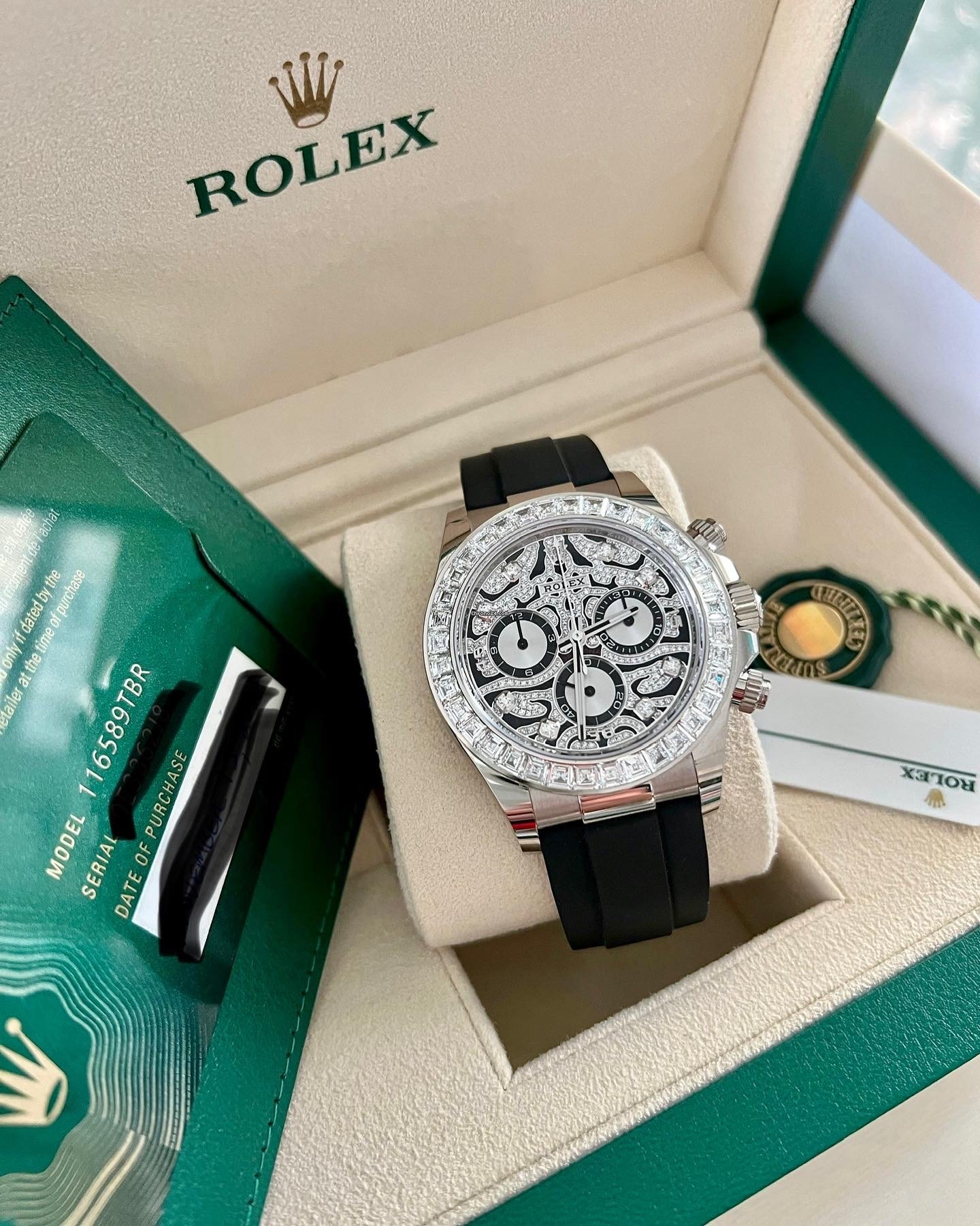 Rolex Daytona 116589TBR White Gold 40mm