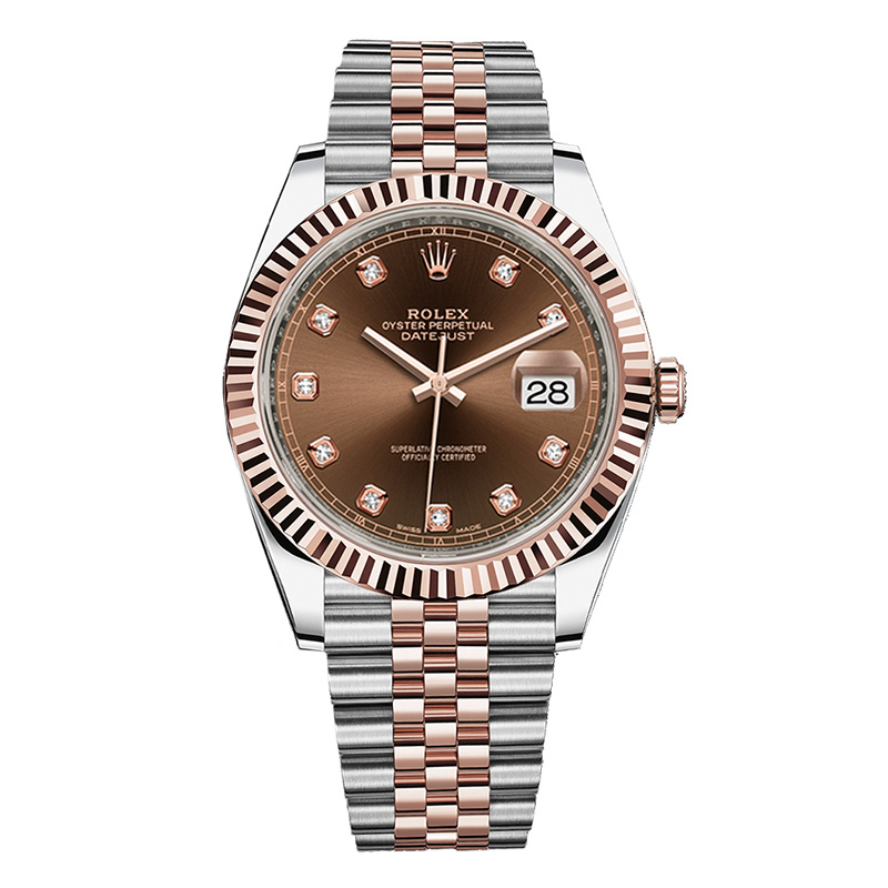 Rolex Datejust 41mm Chocolate Diamond Jubilee m126331-0004