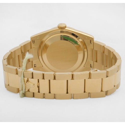 Day-Date 40 White Dial 18K Yellow Gold