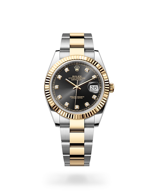 LADY-DATEJUST Oyster, 28 mm, Oystersteel and yellow gold  M279173-0012