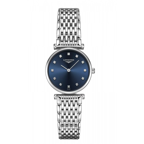 LONGINES LA GRANDE CLASSIQUE DE LONGINES Reference#: L4.209.4.97.6, 24 mm diameter, Stainless Steel