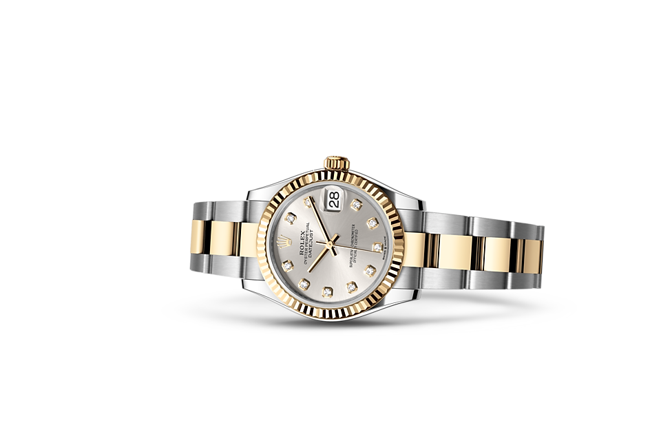 Rolex DATEJUST 31 Oyster, 31 mm, Oystersteel and yellow gold  M278273-0019