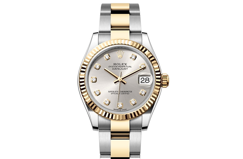 Rolex DATEJUST 31 Oyster, 31 mm, Oystersteel and yellow gold  M278273-0019