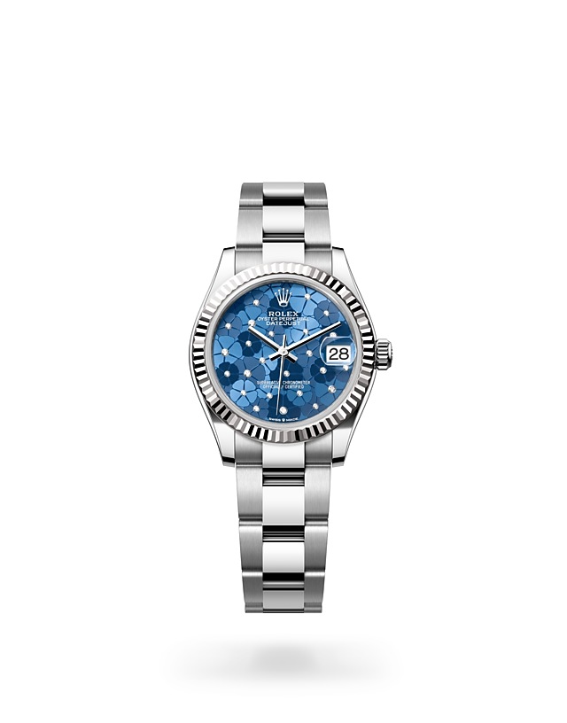 Rolex DATEJUST 31 Oyster, 31 mm, Oystersteel and white gold  m278274-0035