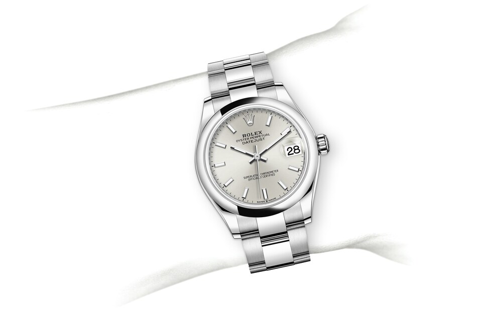 Rolex DATEJUST 31 Oyster, 31 mm, Oystersteel