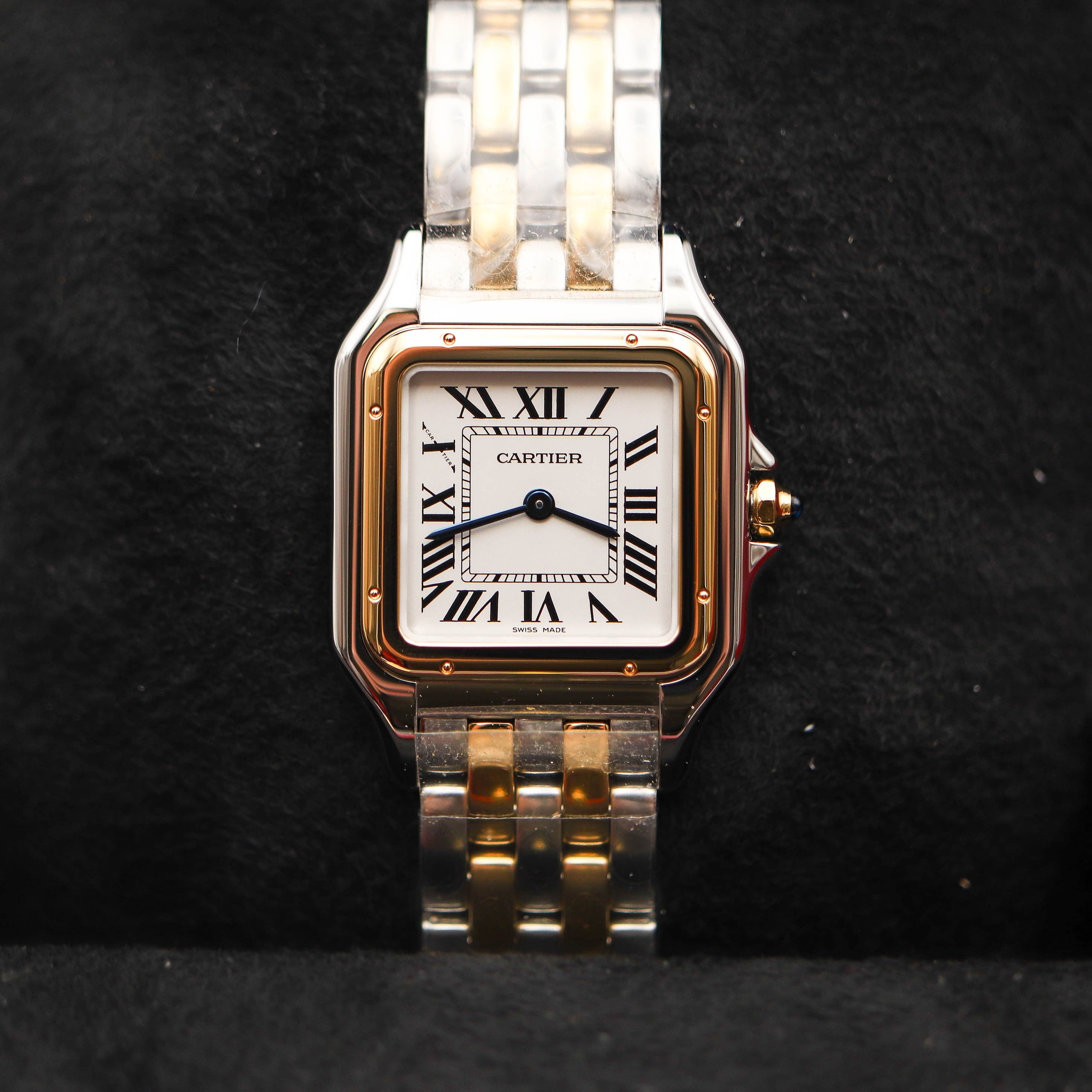 Cartier Panthère Stainless Steel & 18K Yellow Gold Ladies Watch, W2PN0007